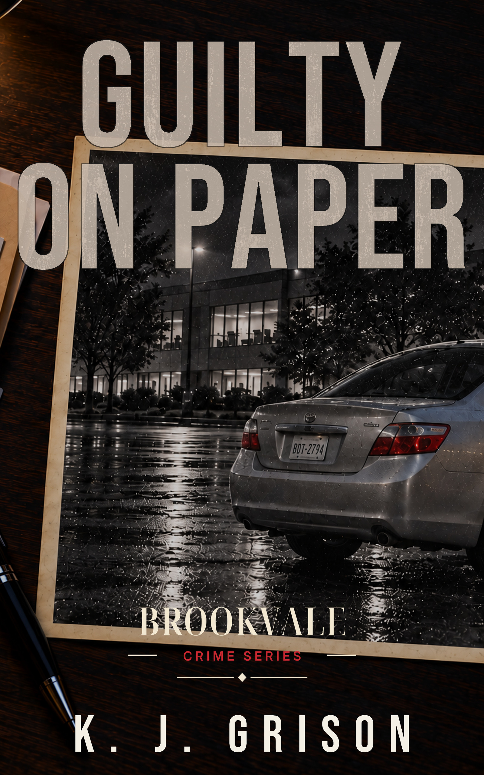 Guilty on Paper by K. J. GRISON book cover